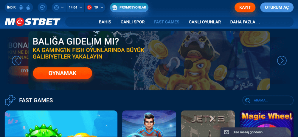 Mostbet - Bahsinizi şimdi yapın ve bugün kazanmaya bahse girin!