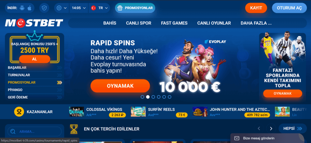 Mostbet - Bahsinizi şimdi yapın ve bugün kazanmaya bahse girin!